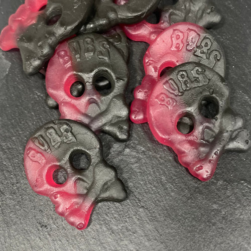 BUBS Skull Raspberry / Licorice Main image
