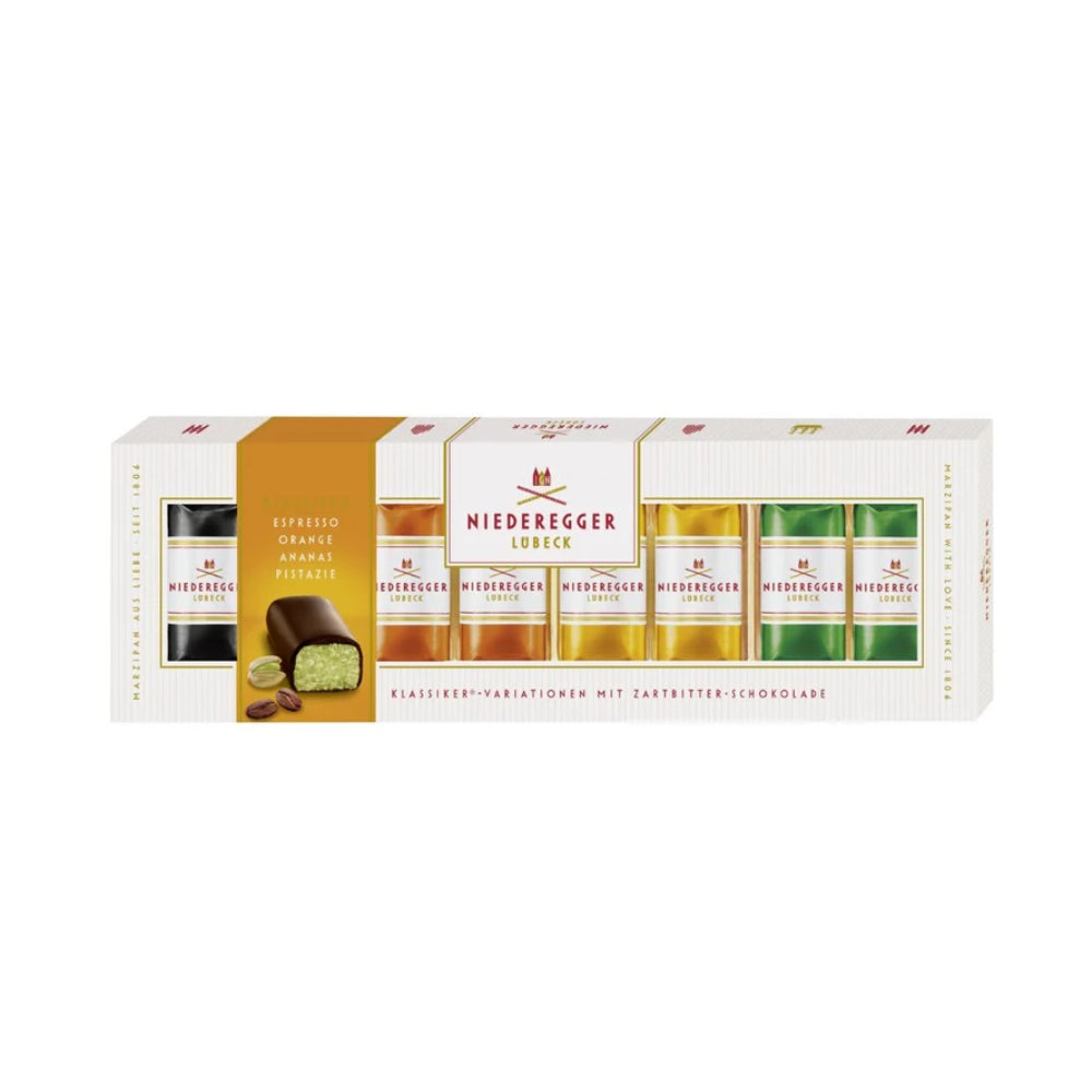 Niederegger Lubeck Assorted Marzipan 8pk 100g Main image