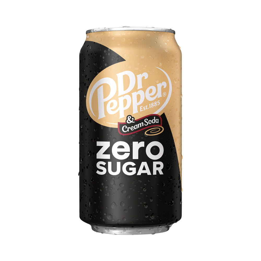 Dr Pepper & Cream Soda Zero Sugar Main image