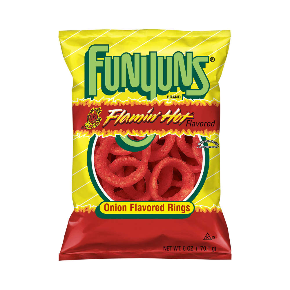 Funyuns Onion Rings Flamin Hot