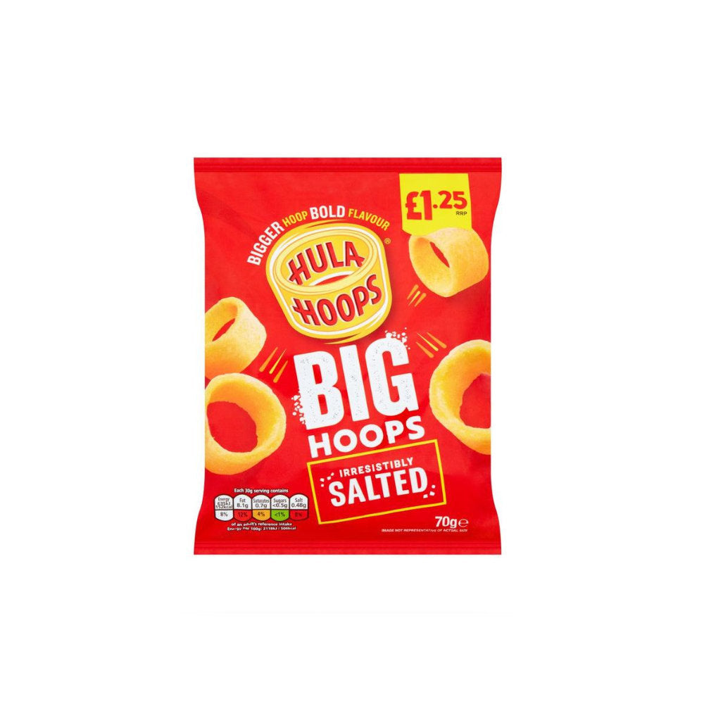 Hula Hoops Salted Rings 70g