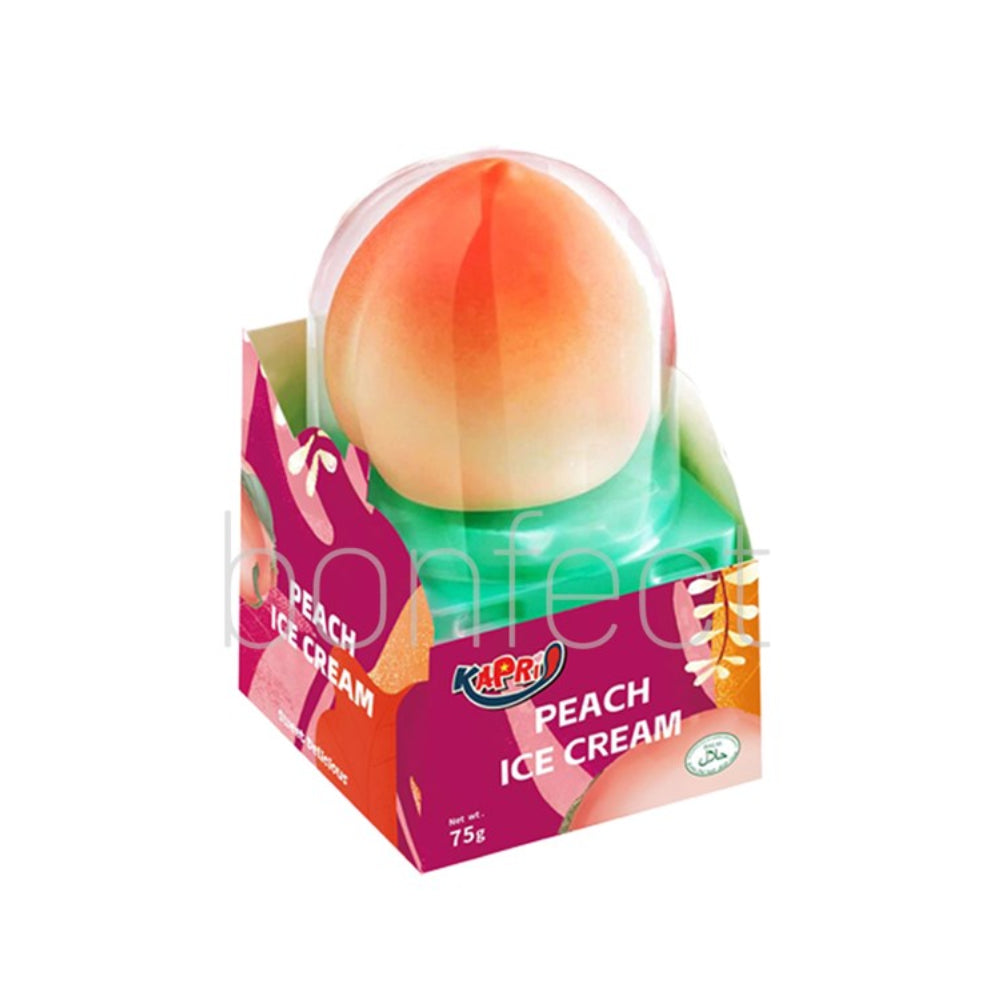 Peach Ice Cream Kapri 75g