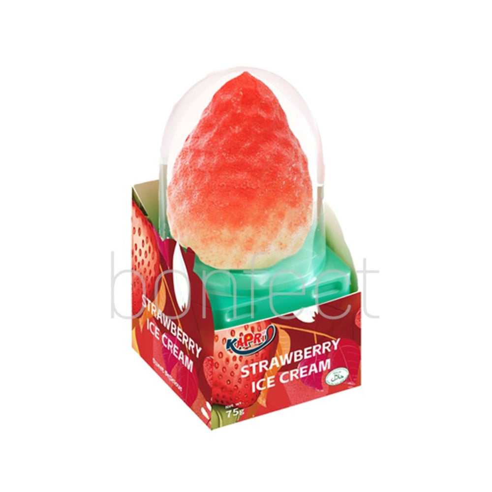 Kapri Strawberry Ice Cream 75g - Canberra Candy