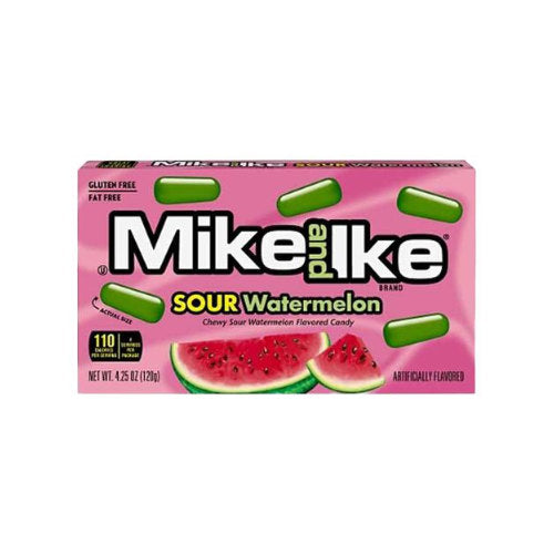 Mike and Ike Sour Watermelon Theatre Box 120g Main image