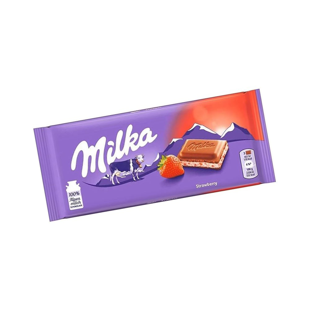 Milka Strawberry 100g Main image