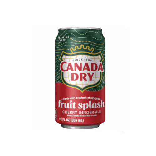 Canada Dry Fruit Splash Cherry Ginger Ale