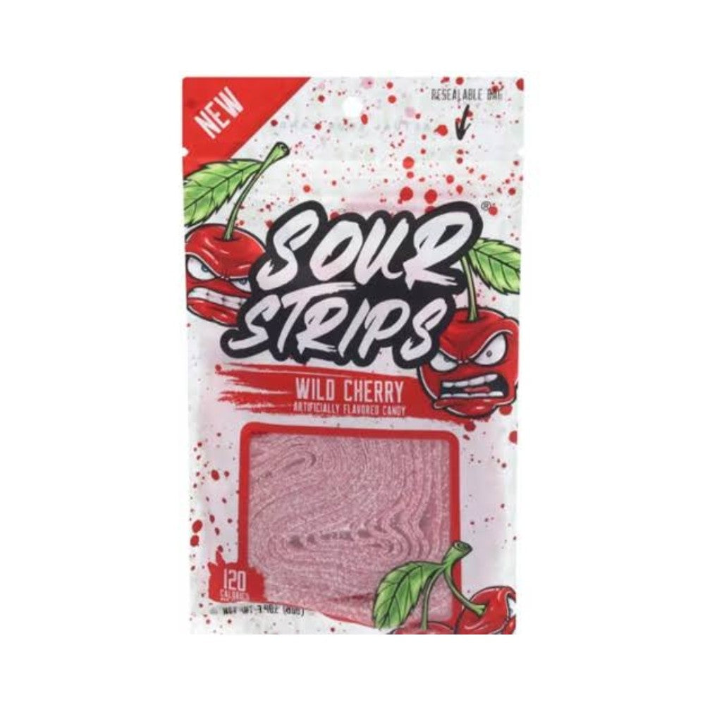 Sour Strips Wild Cherry 96g Main image