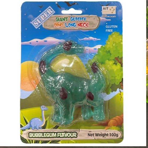 Super Gummy Dinosaur 100g