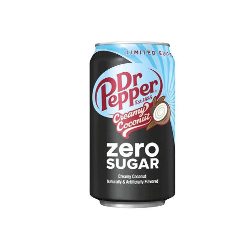 Dr Pepper Creamy Coconut Zero Sugar 355ml