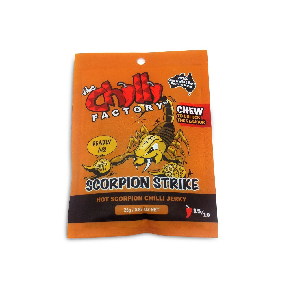 The Chilli Factory Jerky - Scorpion Strike