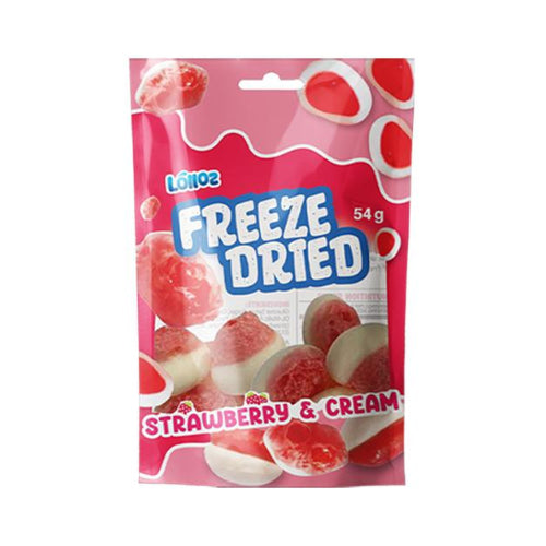 Lolloz Freeze Dried Strawberries & Cream 54g*
