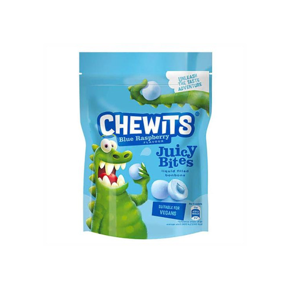 Chewits Juicy Bites Blue Raspberry UK