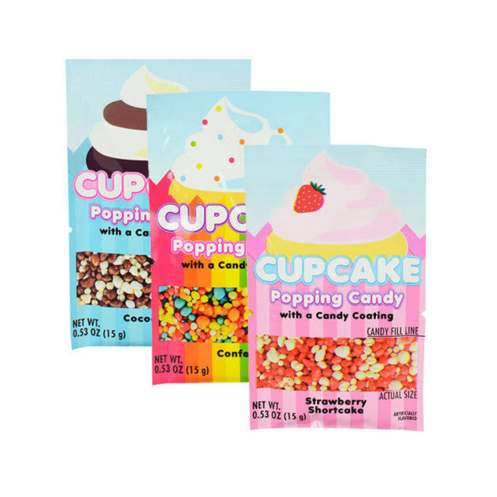 Cupcake Coated Popping Candy Main image