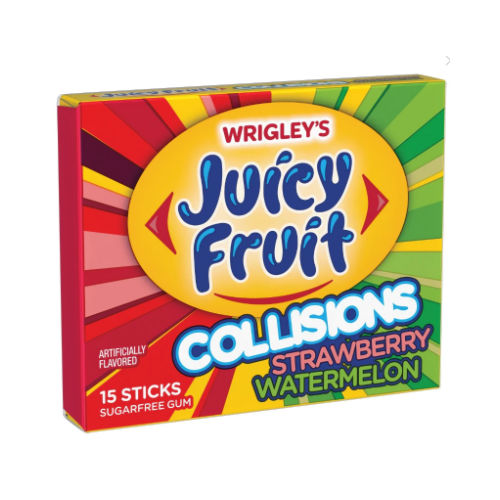 Juicy Fruit Strawberry & Watermelon