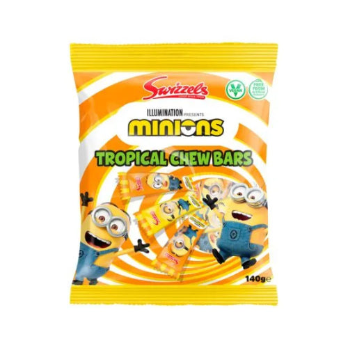 Minions Tropical Chew Bars 140g - Canberra Candy Main image