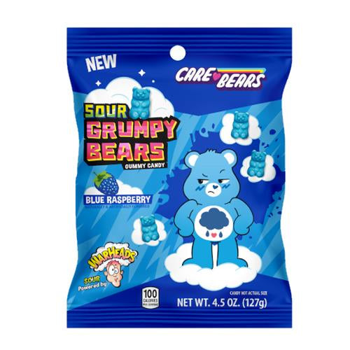 Warheads Sour Grumpy Bears 127g - Canberra Candy Main image