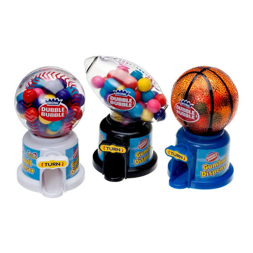 Dubble Bubble Hot Sports Gumball Dispenser