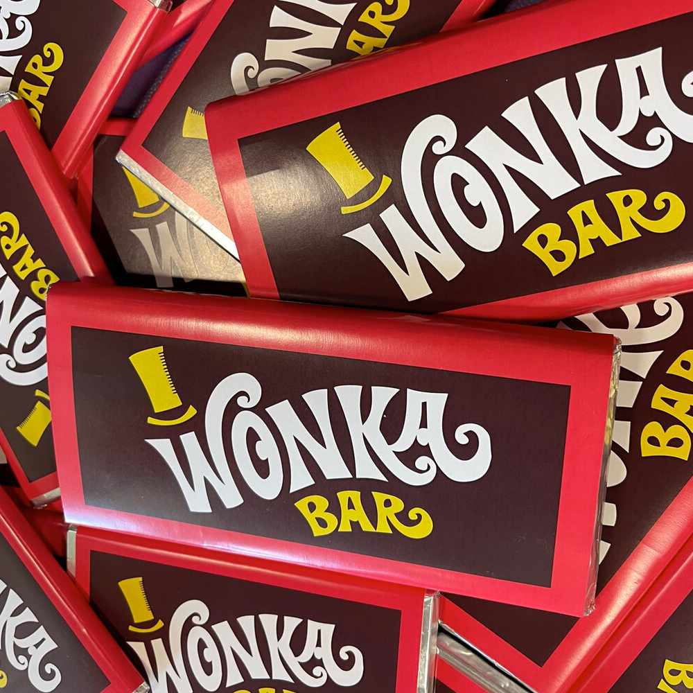 Wonka Golden Ticket Bar