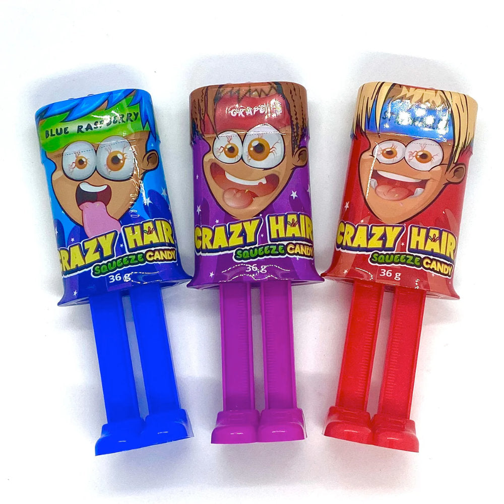 Crazy Hair Squeeze Candy*