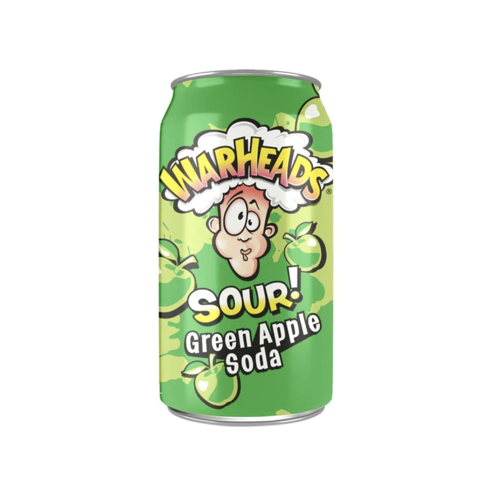 Warheads Soda Sour Green Apple