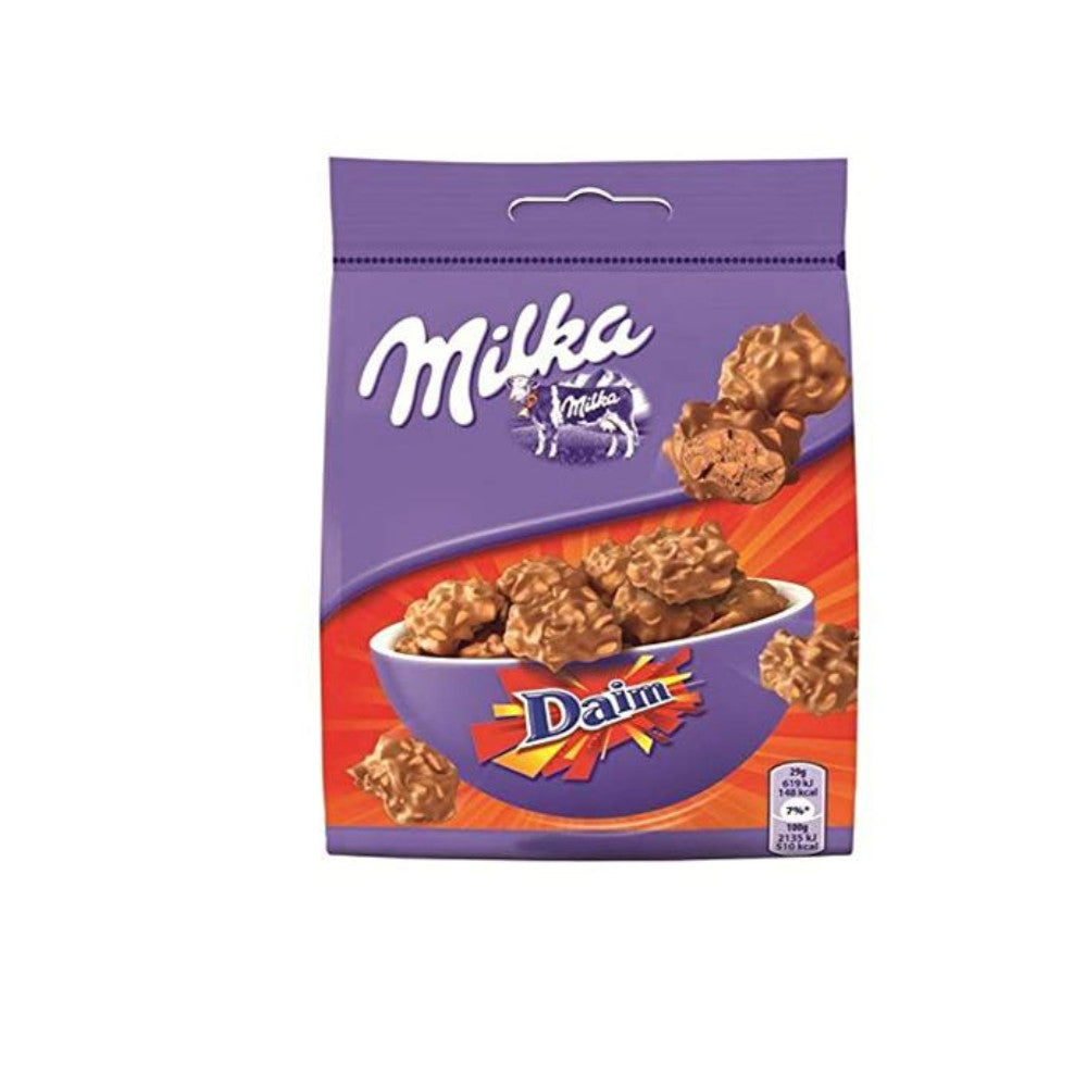 Milka Daim Chocolate Block