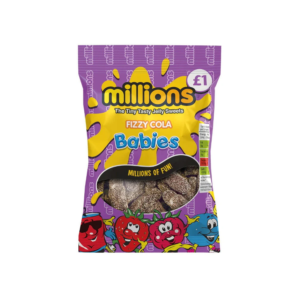Millions Fizzy Cola Babies UK*