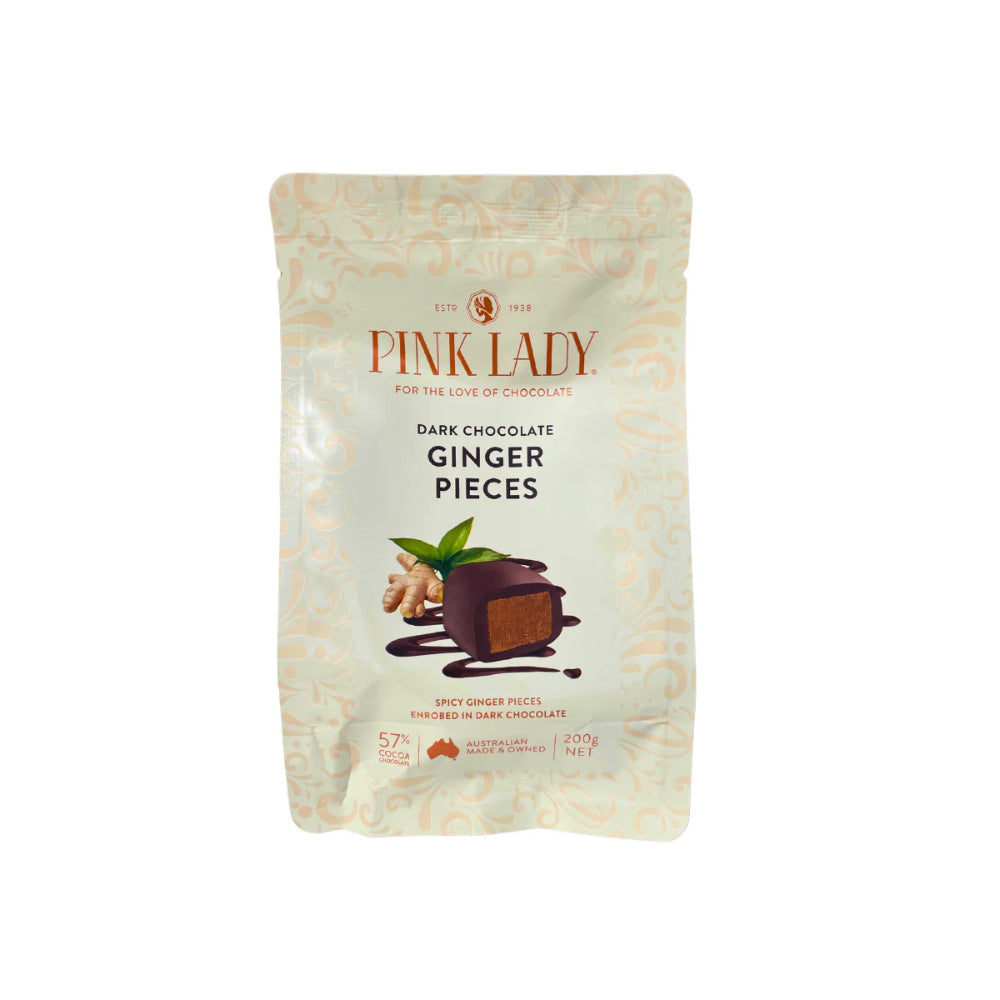 Pink Lady Dark Chocolate Ginger Pieces *