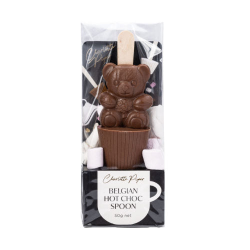 Spoon Teddy Bear Milk Chocolate