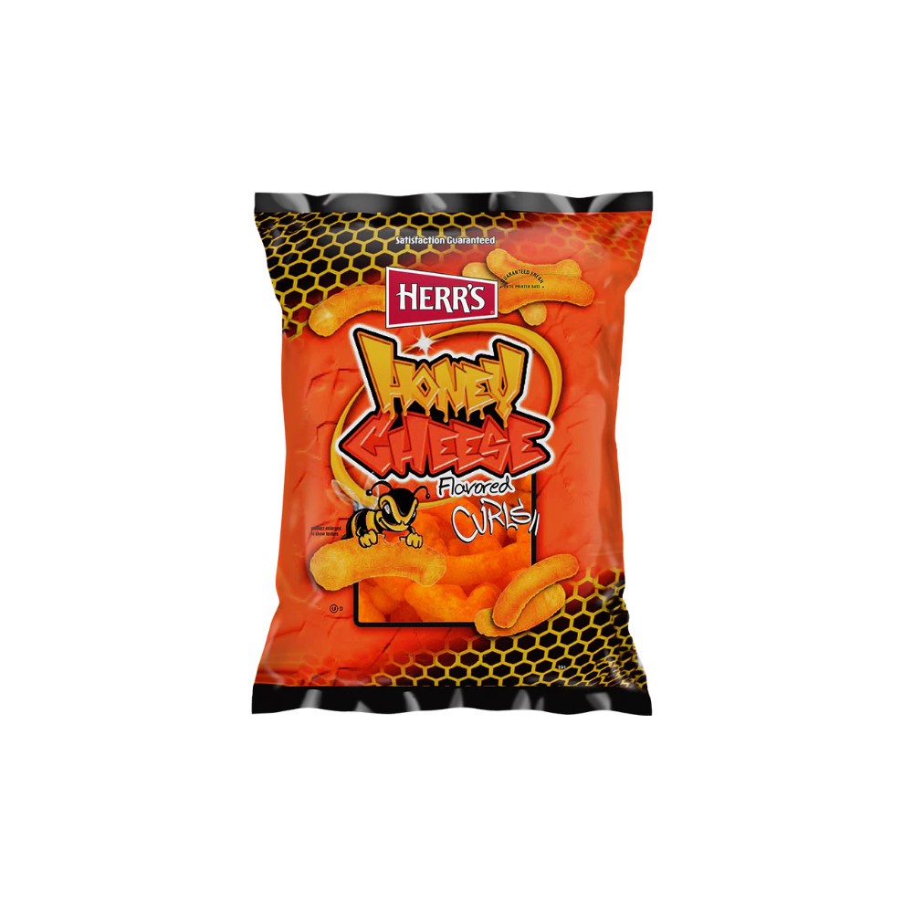 Herr's Honey Cheeze Curls 28g