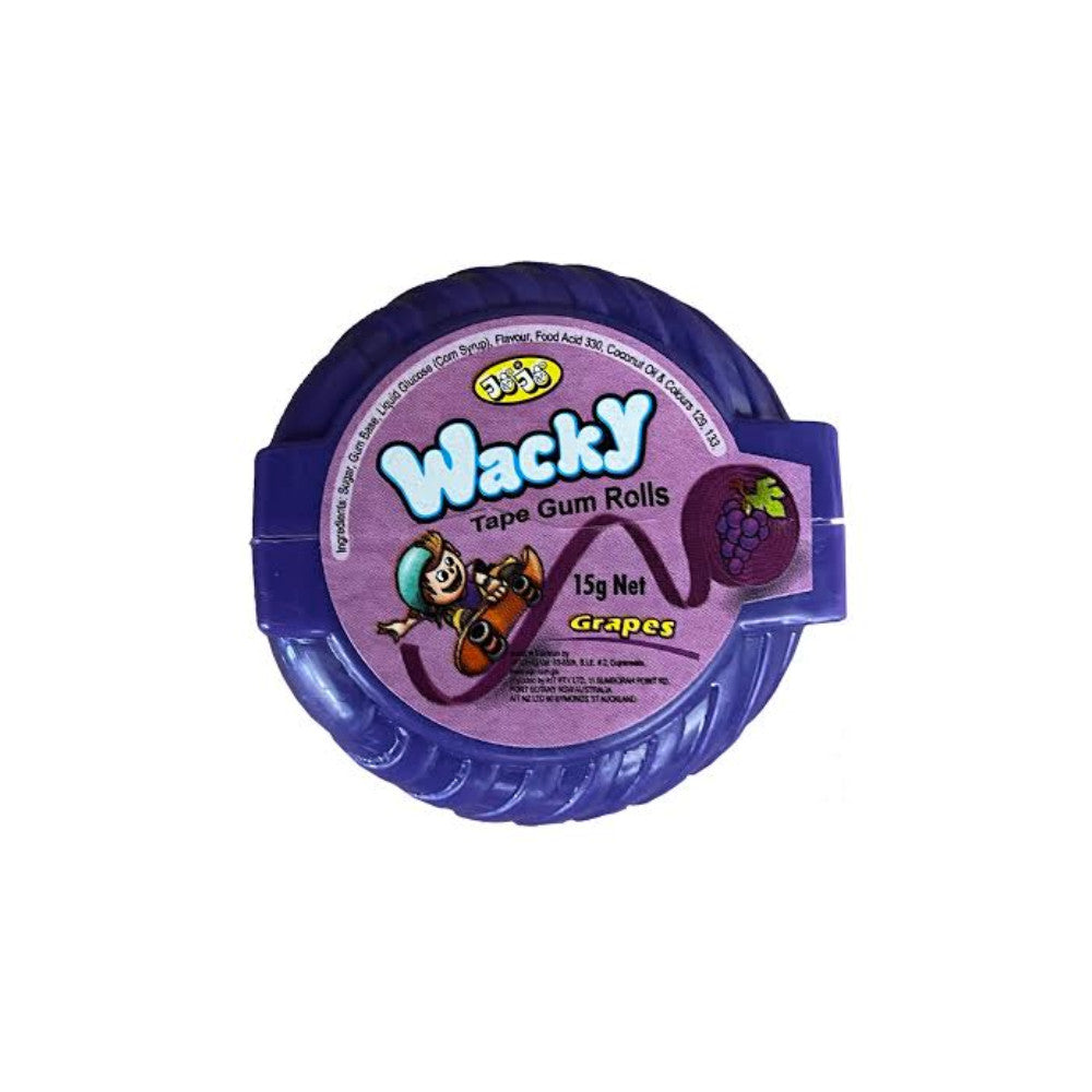 Wacky Bubble Gum Roll - Grape
