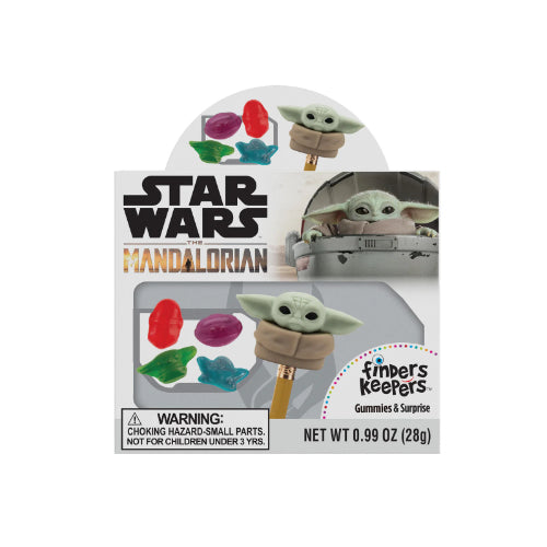 Star Wars Mandalorian Gummies and Toy Surprise