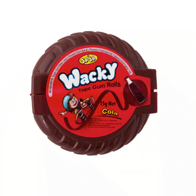 Wacky Bubble Gum Roll - Cola