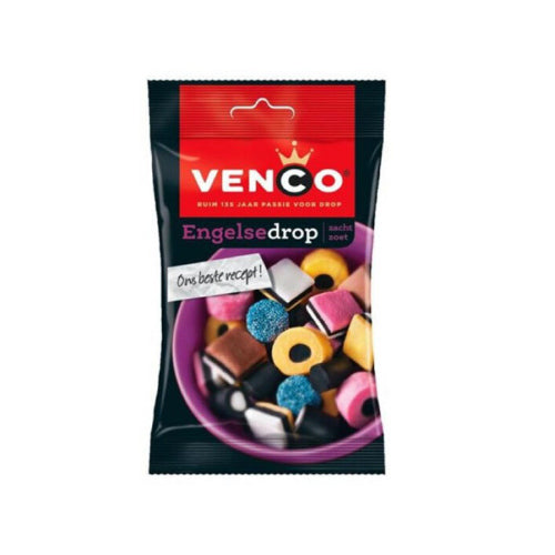 Venco Licorice Engelse Drop (English Drops)