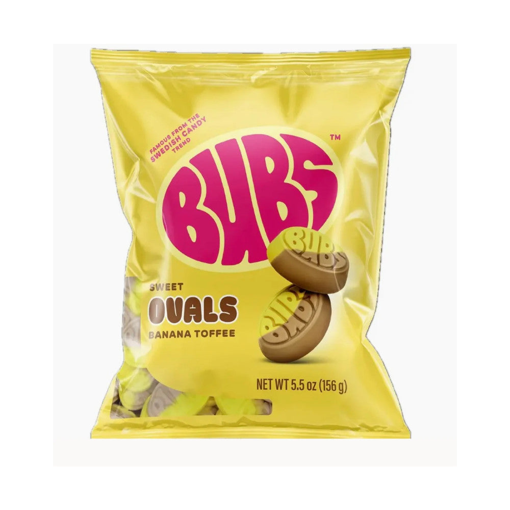 bubs-sweet-ovals-banana-toffee-156g.jpg Main image