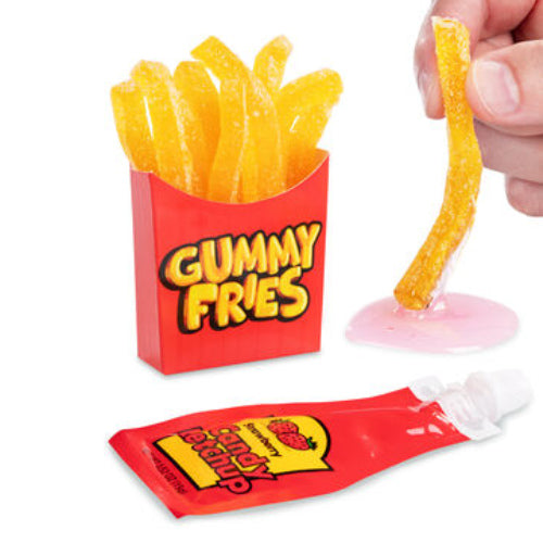 Gummy Fries With S'Berry Ketchup 40g Main image