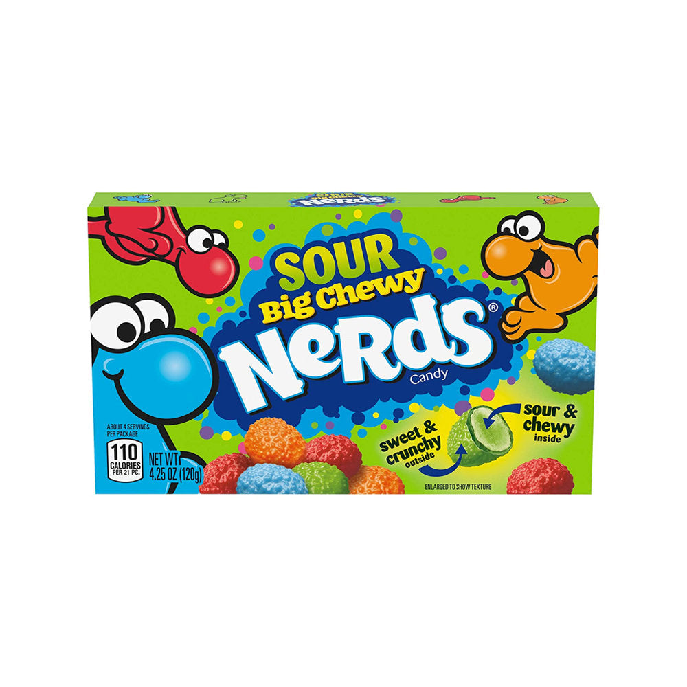 Nerds Sour Big Chewy Theatre Box