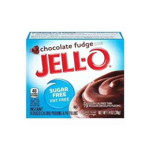 Jell-O Chocolate Fudge Sugar Free