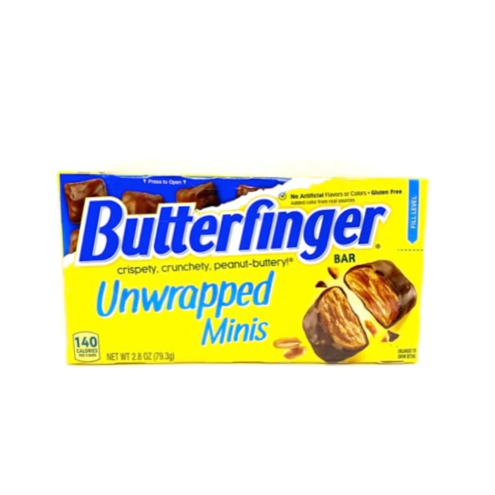 Butterfinger Unwrapped Minis Theatre Box*