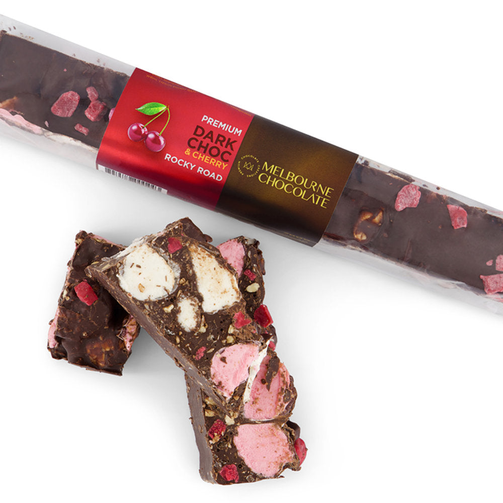 Rocky Road Dark Chocolate Cherry 135g