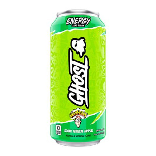 Ghost Warheads Sour Apple Energy Drink 473ml USA