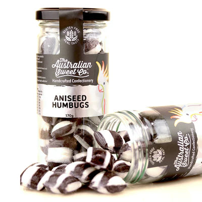Australian Sweet Co Rock Candy Aniseed Humbugs