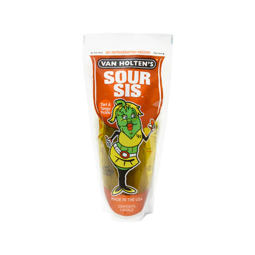 Van Holten Sour Sis Jumbo Pickle - Canberra Candy Main image