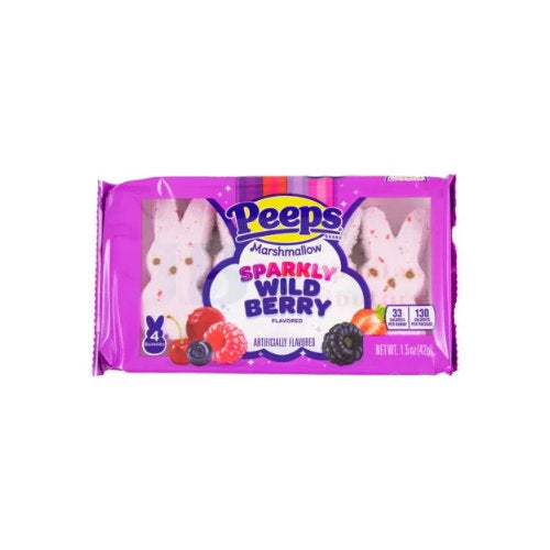 Peeps Bunnies Wild Berry 4 pack Main image