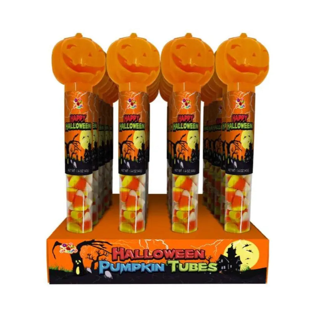 Halloween Candy Corn Tubes 40g Main image