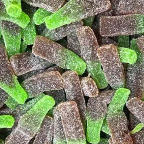 Green Cola Bottles