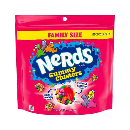 Nerds Gummy Clusters Family Size 524g