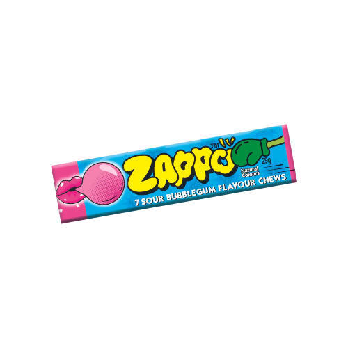 Zappo Chews Sour Bubblegum Flavour Main image