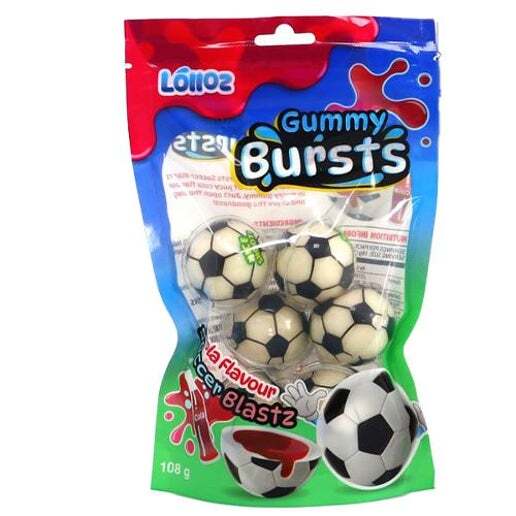 Gummy Bursts Soccer Blastz 108g Lolloz