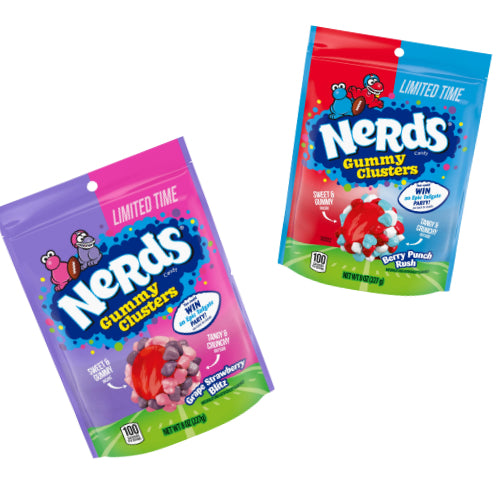 Nerds Gummy Clusters Footy Edition 227g