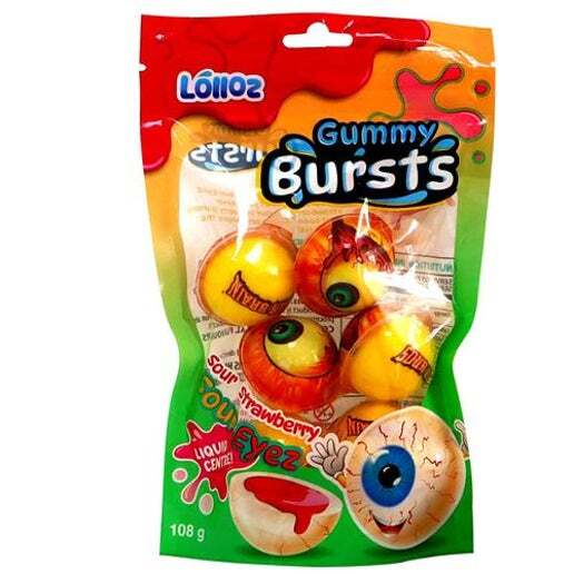 Gummy Bursts Sour Eyes 108g Lolloz Main image